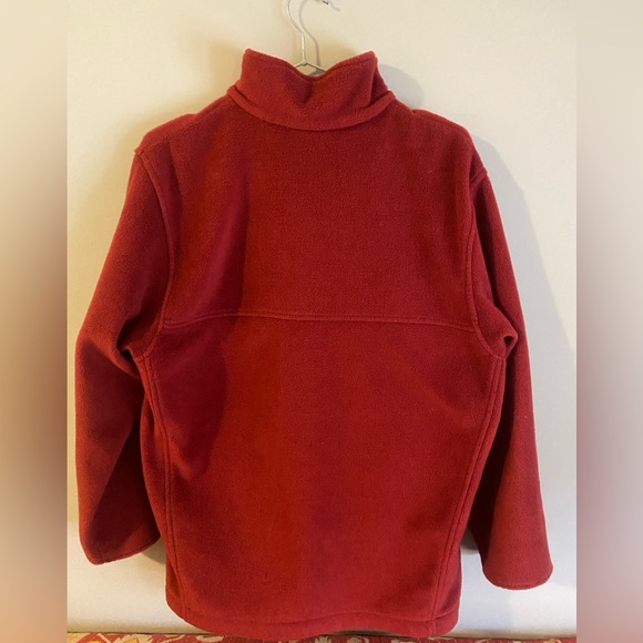 Red Columbia fleece size medium - Picture 2 of 2